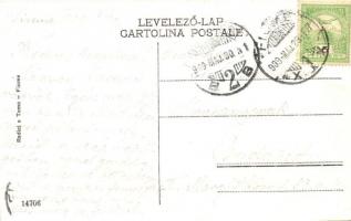 Fiume, Corsia Deák / street view with tram  (EK)