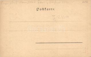 1898 Jubiläums-Ausstellung Wien. Philipp & Kramer 6. s: Maximilien Lenz