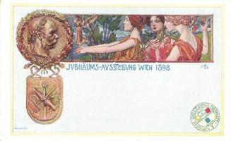 1898 Jubiläums-Ausstellung Wien. Philipp & Kramer 7. s: Maximilien Lenz (EK)