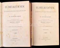 Dr. Schlőr Alajos: Elmélkedések az evangélium egész tartalma fölött I-III. kötet. Fordította: Nogáll...