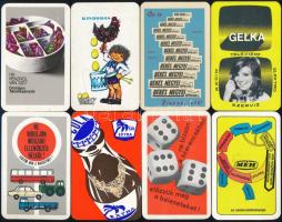 1974-1994 Vegyes kártyanaptár tétel, 42 db