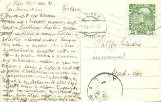 Vienna, Wien I. Kohlmarkt, Hotel Müller / street view with hotel and shops of Simon Waldstein