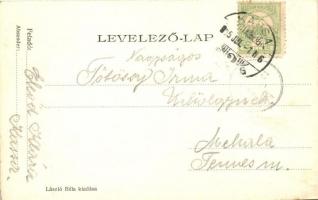 Kassa, Kosice; Fő utca, Lefkovits Izidor üzlete / main street with shops (EK)