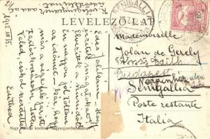 Magyargyerőmonostor, Manastireni; Református templom, ünnepség / Calvinist church, festival  (EK)