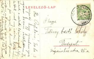 Diósgyőr (Miskolc), Vasgyár belső része fateleppel és ipari vasúttal