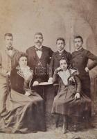 cca 1870-től Egy doboznyi vegyes fotó anyag Pinkovich Elemér földbirtokos, országgyűlési képviselő  ...
