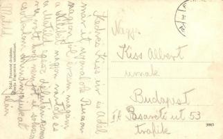 Búcs, Búce, Búc; Kiss utca, üzlet / Mala ulica / street view with shop (EK)