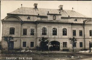 1933 Nagyrőce, Velka Revuca; Okresny sud / Járási hivatal / town hall. photo (vágott / cut)