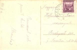 1933 Nagyrőce, Velka Revuca; Okresny sud / Járási hivatal / town hall. photo (vágott / cut)