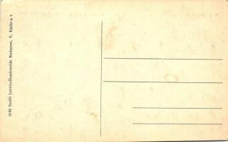 Nagyszombat, Tyrnau, Trnava; M. kir. Járásbíróság, Honvéd szobor / court, military monument (ferdén ...