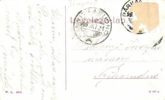 Párkány, Stúrovó; vasútállomás. W.L. 4395. / Bahnhof / railway station  (Rb)