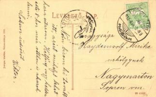 Selmecbánya, Banská Stiavnica; Erzsébet utcai részlet, kiadja Joerges / street (EK)