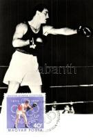 7 db Carte Maximum a Magyar Olimpiai Bizottság (MOB) megalakulásának 75. évfordulójára / 7 CM postca...