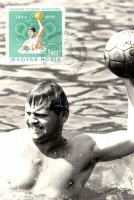 7 db Carte Maximum a Magyar Olimpiai Bizottság (MOB) megalakulásának 75. évfordulójára / 7 CM postca...