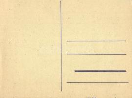 2 db modern sport motívumlap: Sportkarikatúra, 1948-as londoni olimpia / 2 modern sport motive cards...