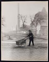cca 1930 Budapest, sörgyár, fotó, hátulján feliratozva, 27,5×21,5 cm