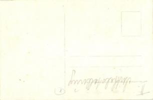 Kőből épített középállású osztrák-magyar lövészárok / WWI Austro-Hungarian trenches made of stone, K...