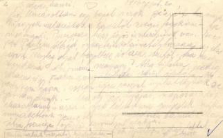 1916 Rutén (ruszin) család visszatér a hajlékába a csata után / WWI Rusyn family returns to it'...