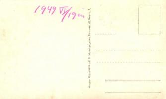 Lepsény, Református templom a háború előtt és után, romok