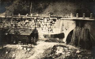 Olasz front, Tonale-hágó. 1 és 4/139. üteg tiszti lakásai / WWI Austro-Hungarian K.u.K. officers' houses at Passo del Tonale. photo