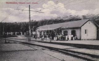 1937 Törökbálint, HÉV Villamos vasútállomás (1963-ban megszűnt) (EM)