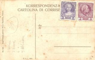 Trieste, Tunel di Montuzza, Il Piccolo / tunnel, market square, shops  (fl)