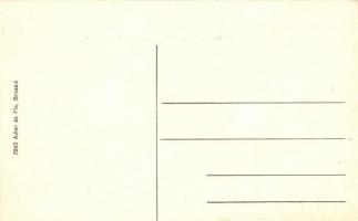 Gyimes, Ghimes; Magyar-román országhatár, Rákóczi várrom, vasúti híd. Adler és fia / Hungarian-Roman...