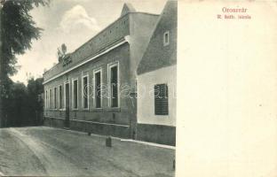 Oroszvár, Rusovce; Római katolikus iskola / school / Schule  (EK)