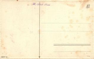 King Tutankhamen. Egyptian art postcard  (fl)