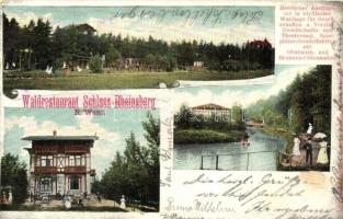 Gautzsch bei Leipzig, Waldrestaurant Schloss Rheinsberg / forest restaurant (EK)