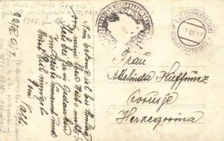 1917 K.u.K. Tb 74 T Torpedóromboló elsüllyeszti az olasz Maria Grazia gőzöst / K.u.K. Kriegsmarine, ...