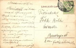 Szatmárnémeti, Satu Mare; a jövőben montázslap / in the future montage postcard