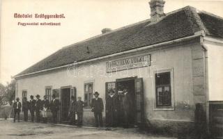 Erdőgyarak, Ghiorac, Csegőd; Fogyasztási és értékesítő szövetkezet / cooperative shop