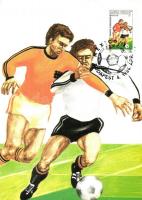 3 db az 1986-os Mexikói Labdarúgó Világbajnokságra kiadott képeslap / 3 postcards issued for the 198...