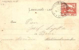 Marosvásárhely, Targu Mures; Albert Bürger sörfőzdéje / Brauerei / brewery. Art Nouveau, floral (kis...