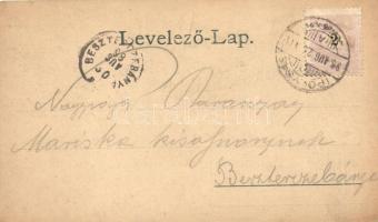 1898 Ipolyság, Sahy; Vármegyeház, városháza, Honti kaszinó, Szondi kápolna, Drégeli vár, Polgári leá...