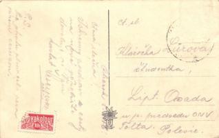 Rózsahegy, Ruzomberok; iskola, Evangélikus templom / school, church (Rb)