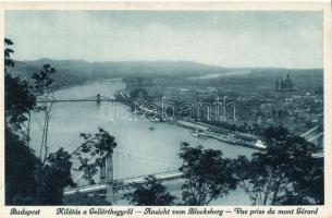 Budapest, kilátás a Gellért hegyről