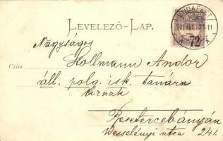 Visegrád, Kálvária kápolna. Art Nouveau, floral (EK)