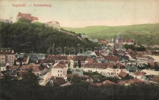 Segesvár, Schässburg, Sighisoara; látkép. Fritz Serafin kiadása / general view (EK)