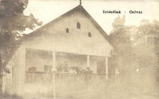 1926 Csővár, Báró Prónay Dezső gazdaságának intézőlaka. photo (fa)