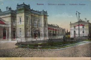 Sopron Délivasút állomás (elcsúszott nyomás)