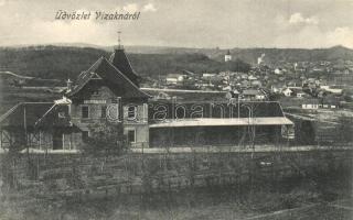 Vízaknafürdő, Bad Salzburg, Baia Ocna Sibiului - 8 db régi városképes lap / 8 pre-1945 town-view postcards