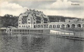 Vízaknafürdő, Bad Salzburg, Baia Ocna Sibiului - 8 db régi városképes lap / 8 pre-1945 town-view pos...