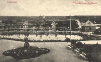 Vízaknafürdő, Bad Salzburg, Baia Ocna Sibiului - 8 db régi városképes lap / 8 pre-1945 town-view pos...