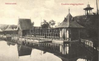 Vízaknafürdő, Bad Salzburg, Baia Ocna Sibiului - 8 db régi városképes lap / 8 pre-1945 town-view pos...