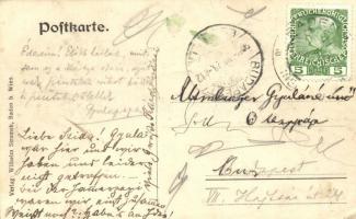 Baden bei Wien, Durchbruch mit Kaffee Jammerpeggr. / cafe  (EK)