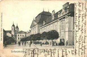 Székesfehérvár, Püspöki palota. Eisler Adolf kiadása (EK)