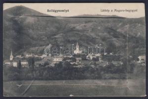 Szilágysomlyó Leporello with electric plant, railway-station
