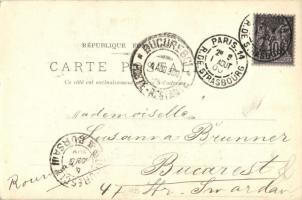 1900 Paris, Exposition, Bosnie et Hongrie / Expo, Pavilion of Bosnia and Hungary. Hungarika (EK)